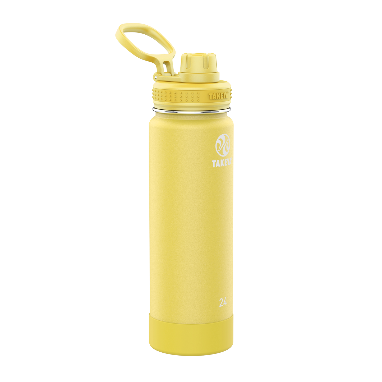 actives-water-bottle-with-spout-lid-v9 51187-Actives-Spout-24-Canary-angle.png