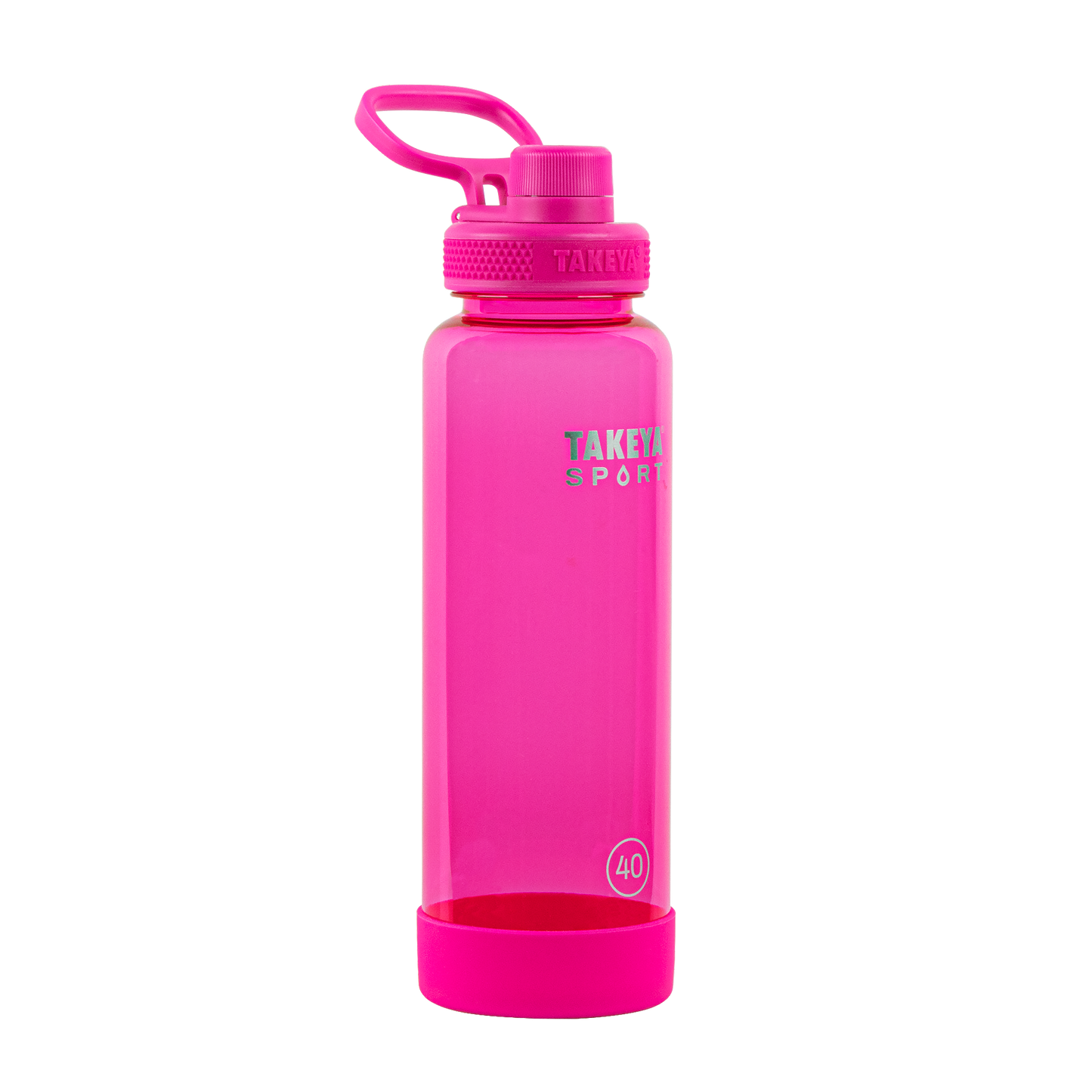 tritan-sport-water-bottle-with-spout-lid-v0 52030-TKS-Tritan-Spout-40-PinkSweep-frontangle.png