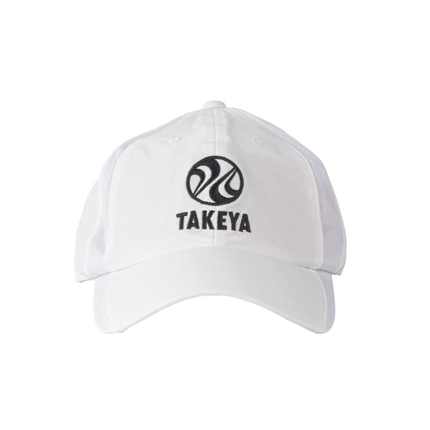 takeya-sport-vented-adjustable-hat-o4 97285-TK-PB-Hat-White-Front.png